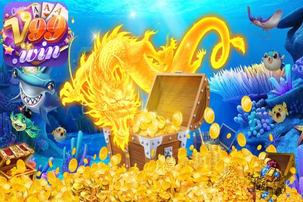 Bắn cá rồng - Game slot săn quà hay nhất V99